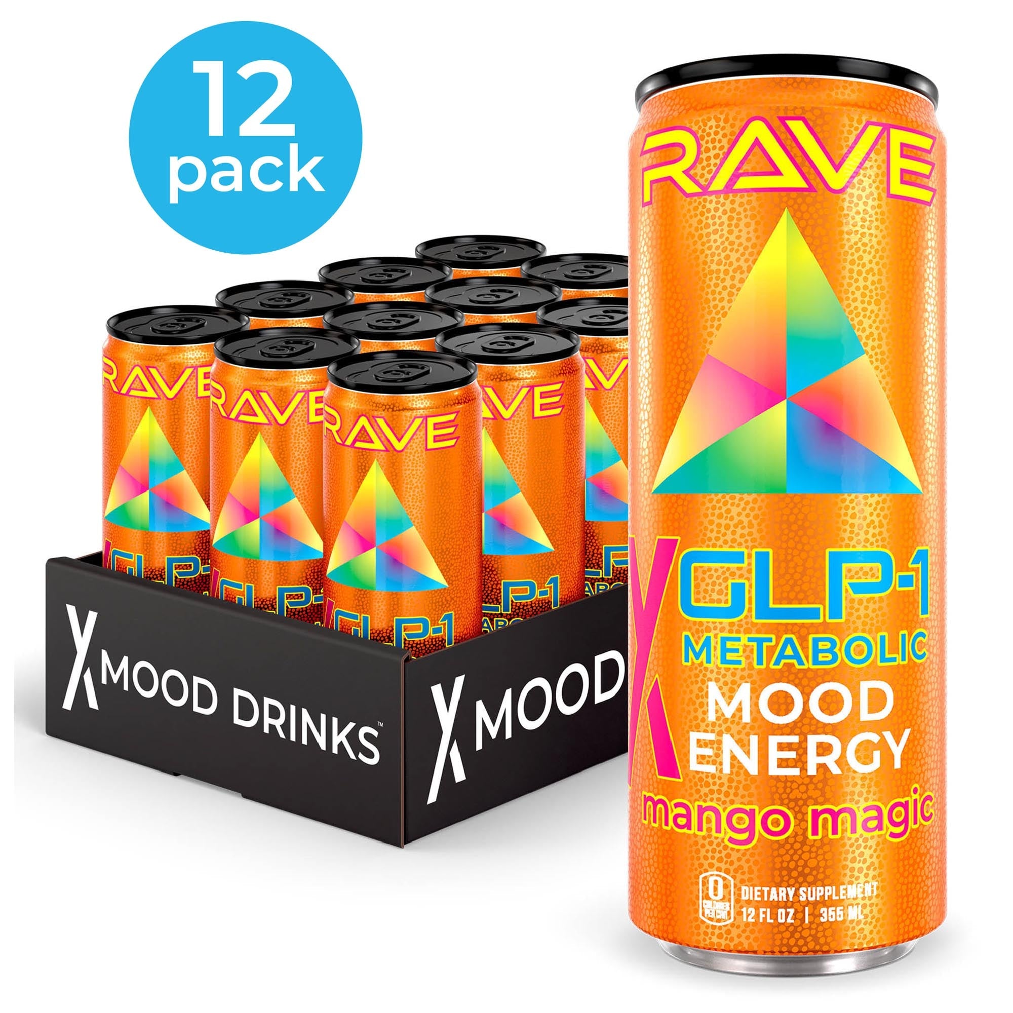 RAVE GLP-1 Metabolic Energy Drink