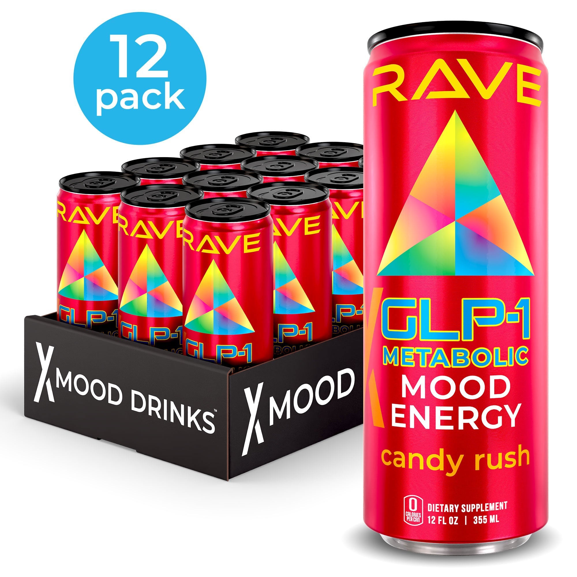 RAVE GLP-1 Metabolic Energy Drink