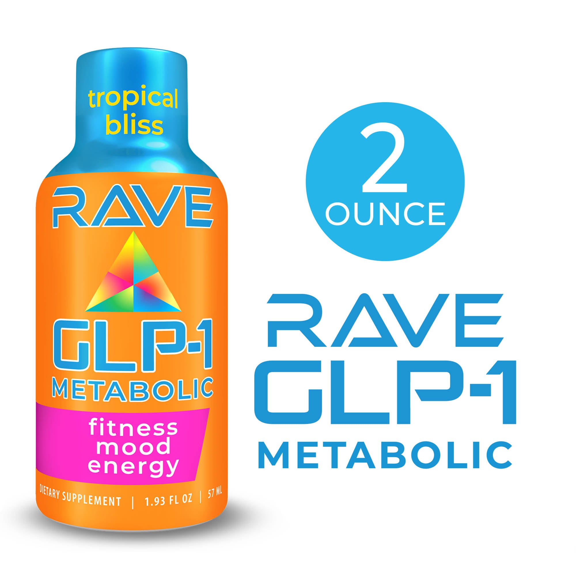 RAVE GLP-1 Metabolic Energy Shot