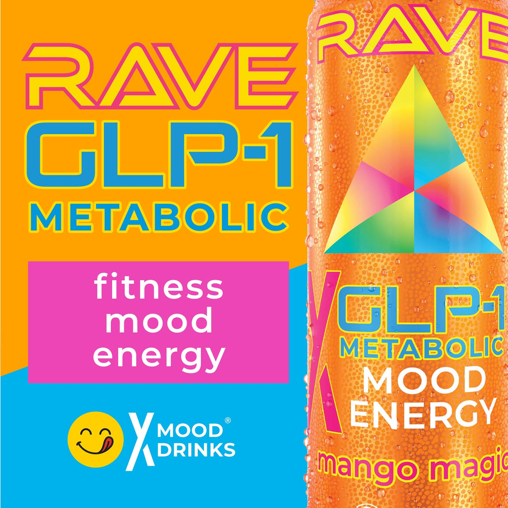 RAVE GLP-1 Metabolic Energy Drink
