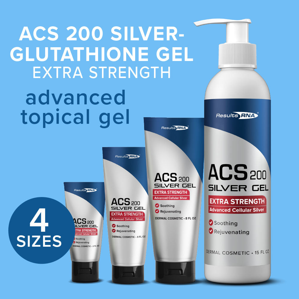 ACS 200 Silver-Glutathione Gel Extra Strength