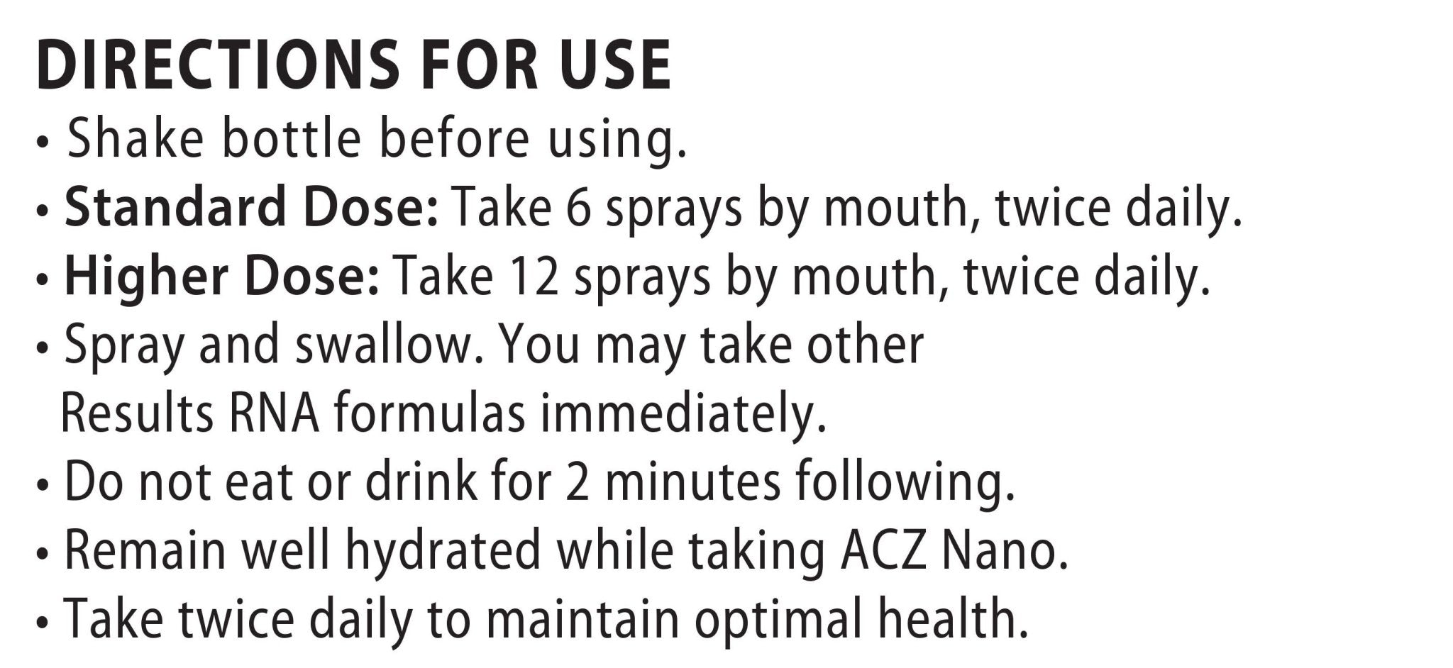 ACZ Nano Zeolite Extra Strength
