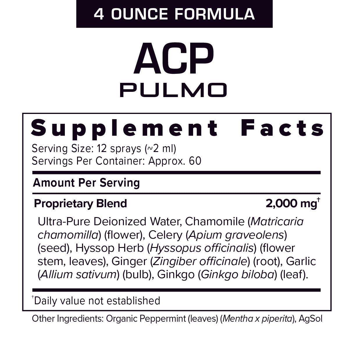 ACP Pulmo Extra Strength